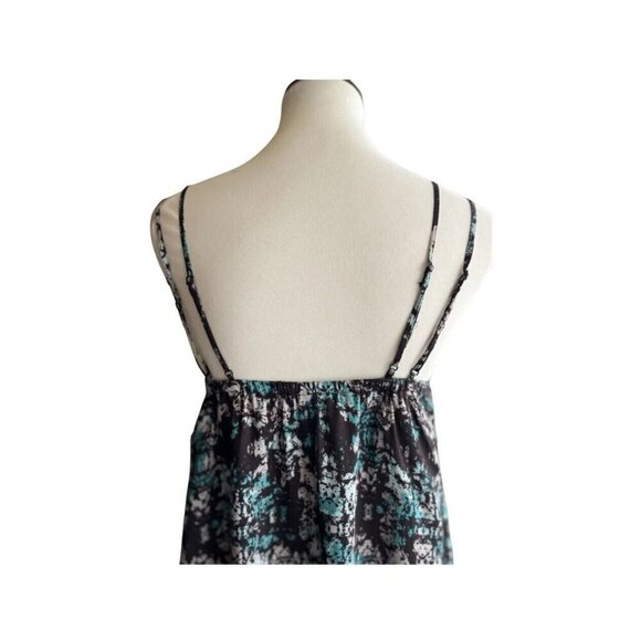 RVCA Womens Teal Rayon Thrilled Strappy Cutout Sleeveless Dress Size M - Picture 12 of 16